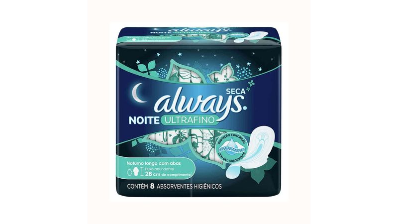 Absorvente-Noturno-Always-Noites-Tranquilas-Seca-com-Abas-Ultrafino-8-Unidades