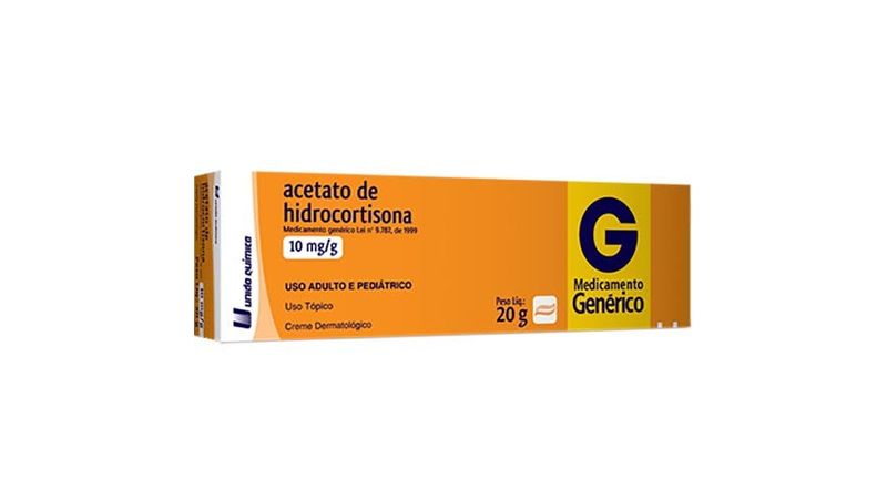 Acetato-de-Hidrocortisona-10mg-Uniao-Quimica-Generico-Creme-Dermatologico-20g