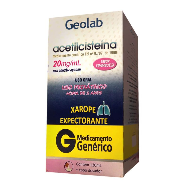 Acetilcisteina-20mg-ml-Geolab-Generico-Xarope-Infantil-Frasco-120ml