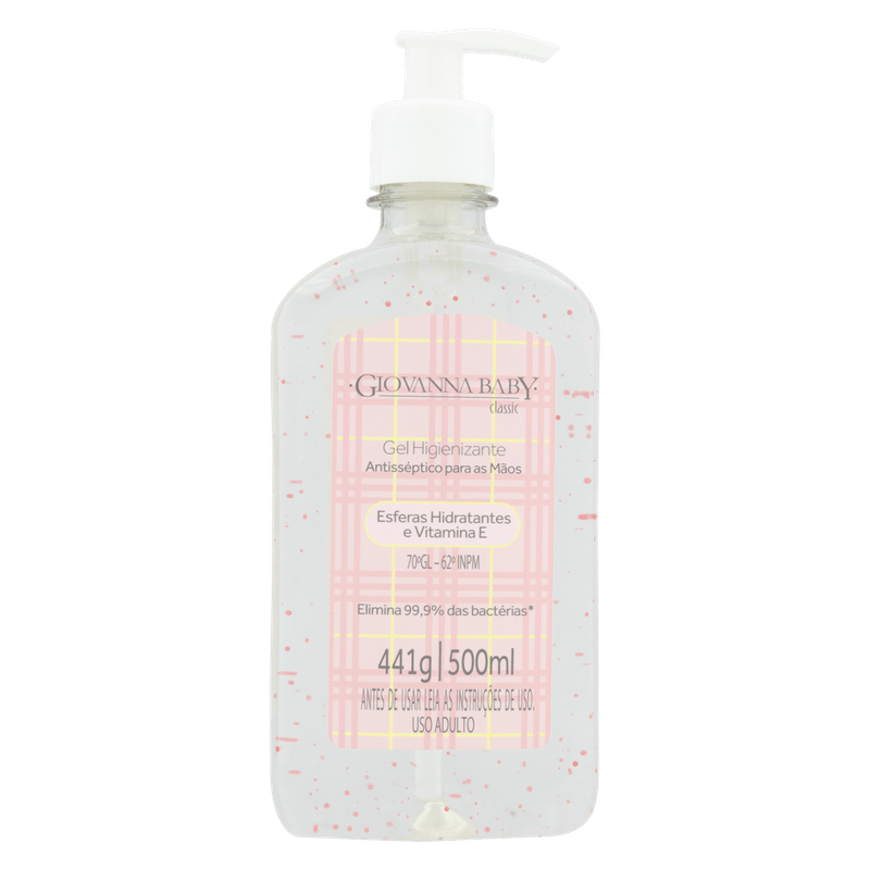 Alcool-Gel-Giovanna-Baby-Classic-com-Esferas-Hidratantes-Frasco-500ml