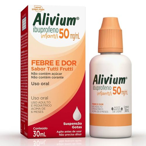 Alivium 50mg Gotas Frasco 30ml