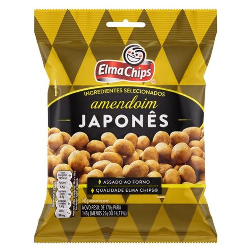 Amendoim Japonês Elma Chips 145g