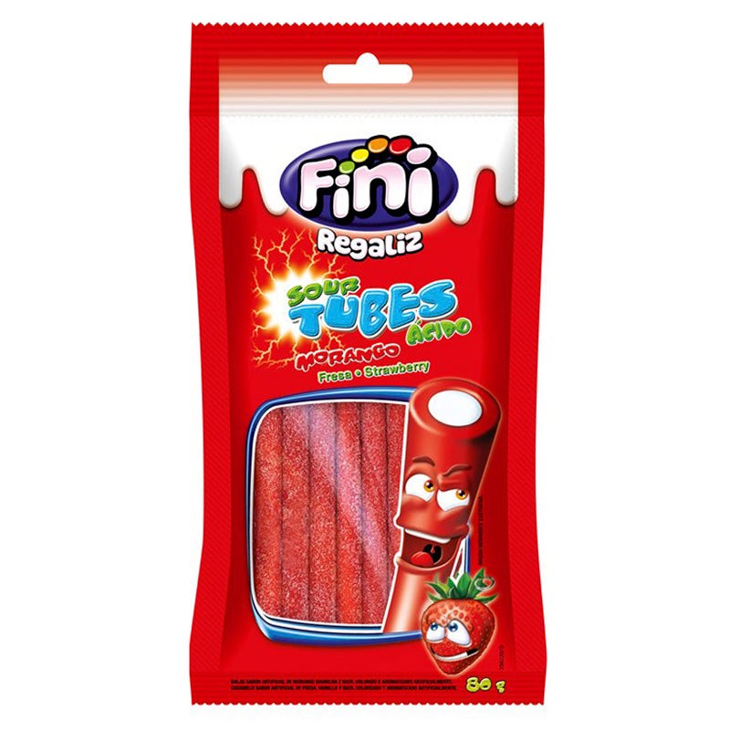 Bala-de-Gelatina-Fini-Tubes-Morango-Citrico-Pacote-80g