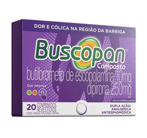 Buscopan Composto Caixa 20 Comprimidos Revestidos