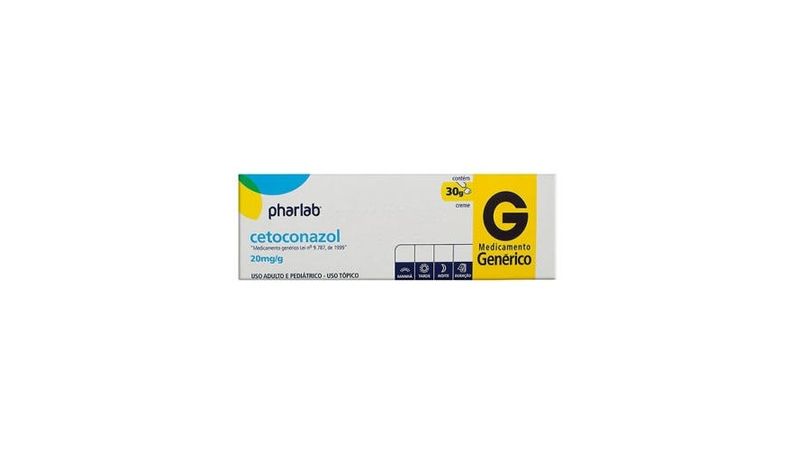Cetoconazol-20mg-g-Pharlab-Generico-Creme-Dermatologico-30g