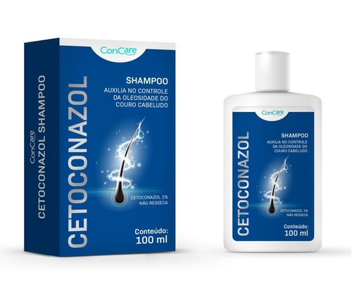 Cetoconazol Concare Shampoo Frasco 100ml