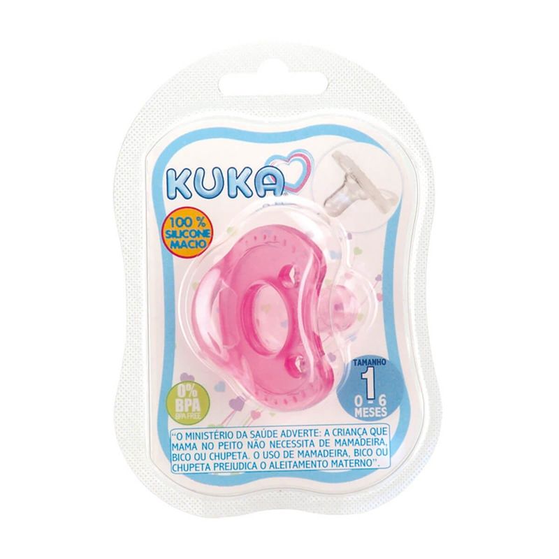 Chupeta-Kuka-Soft-Comfort-Rosa-N1-0A6-Meses-Ref-2903