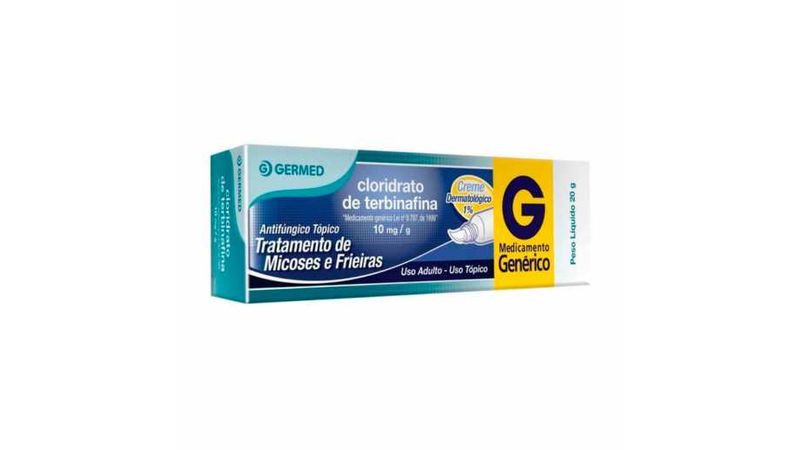 Cloridrato-de-Terbinafina-10mg-g-Germed-Generico-Creme-Dermatologico-20g
