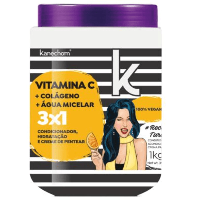 Creme-de-Tratamento-Kanechom-Vitamina-C-3-em-1-Pote-1kg