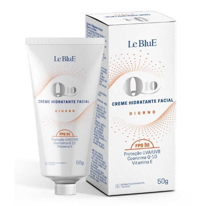 Creme-Facial-Le-Blue-Q10-FPS30-Diurno-50g