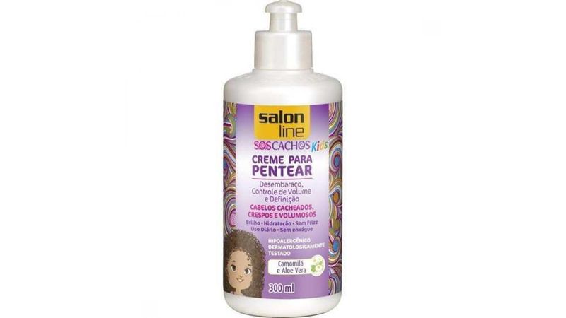 Creme-para-Pentear-Infantil-Salon-Line-SOS-Kids-Frasco-300ml