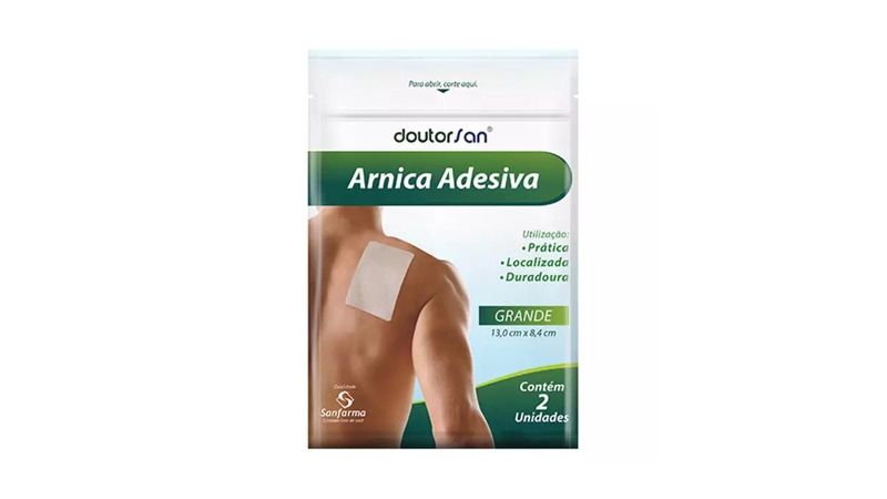 Doutorsan-Arnica-Adesivo-Grande-2-Unidades