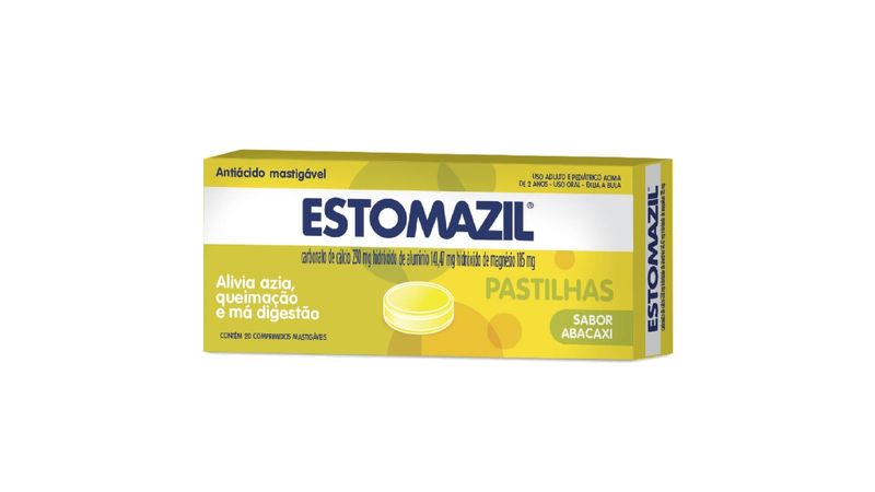 Estomazil-Caixa-20-Comprimidos-Mastigaveis-Sabor-Abacaxi