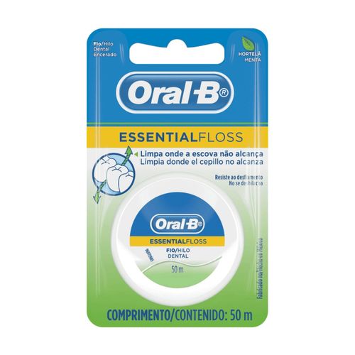 Fio Dental Oral-B Essential Floss Menta 50m