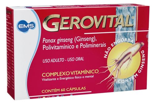 Gerovital 60 Cápsulas