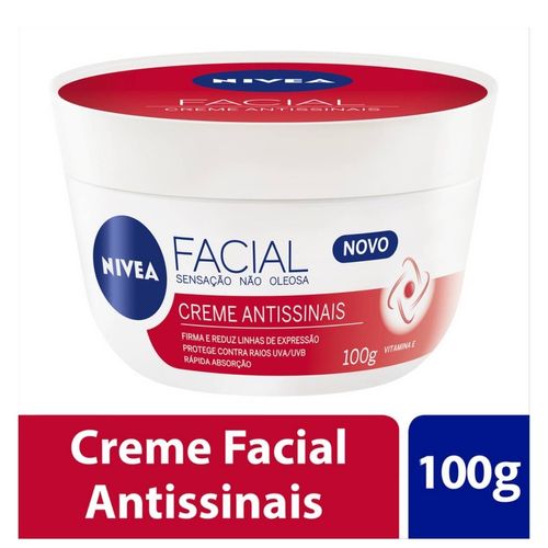 Hidratante Facial Nivea Antissinais 100g