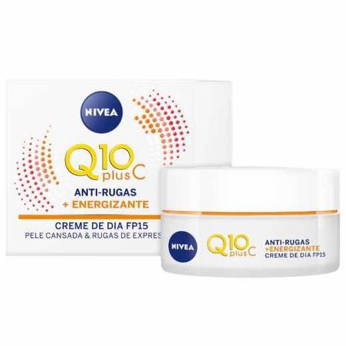 Hidratante Facial Nivea Antissinais Q10 Energy FPS15 Vitamina C 50g