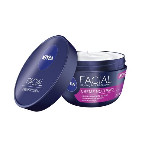 Hidratante Facial Nivea Noturno Creme 100g