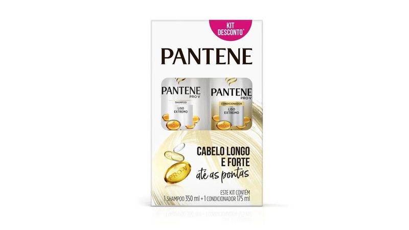 Kit-Pantene-Liso-Extremo-Shampoo-350ml---Condicionador-175ml