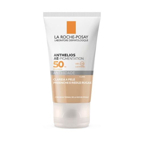 La Roche-Posay Anthelios Protetor Solar Rosto FPS50 AE Pigmentation Cor Clara 40g