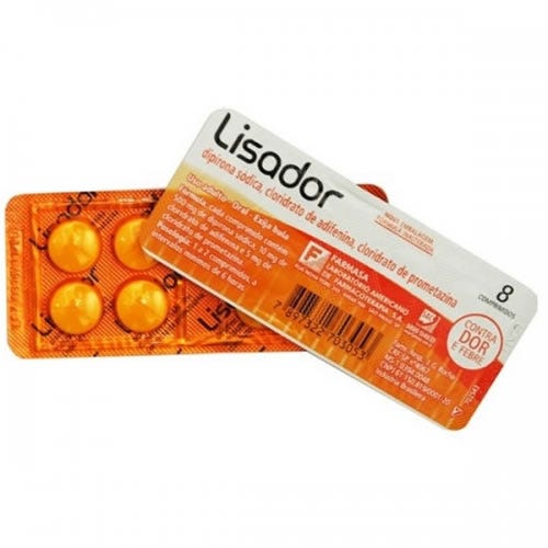 Lisador Caixa 8 Comprimidos
