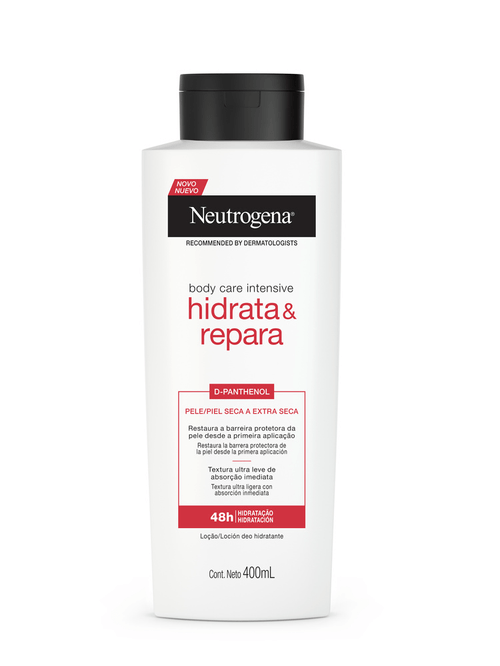 Loção Hidratante Neutrogena Body Care Intensive Hidrata e Repara Frasco 400ml