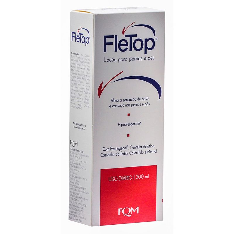 Locao-Hidratante-para-Pernas-e-Pes-Fletop-Frasco-200ml