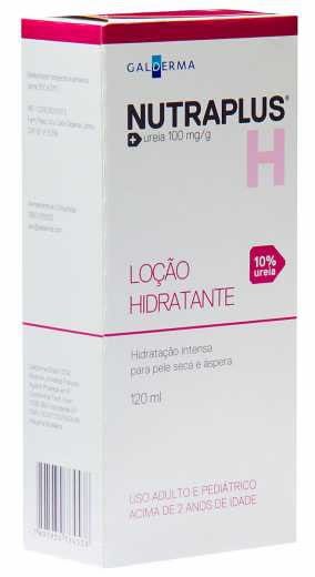 Nutraplus Uréia 10% Hidratante Pele Seca e Áspera Loção 120ml