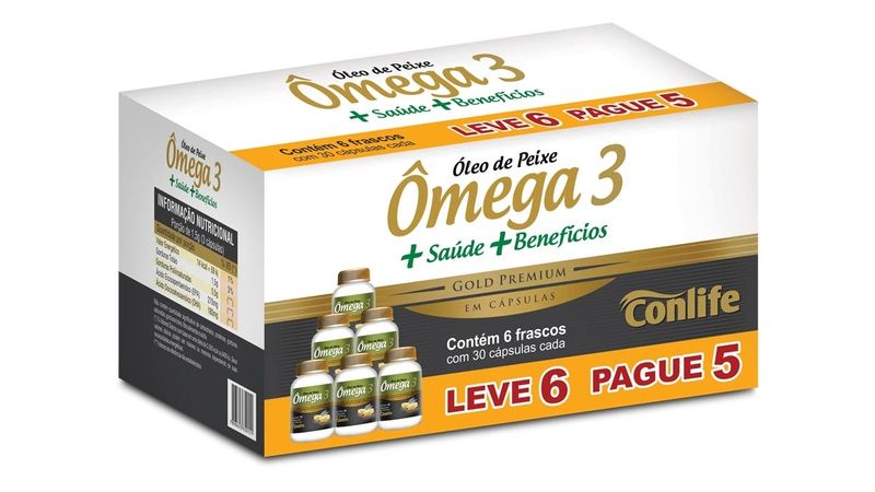 Omega-3-500mg-Conlife-30-Capsulas-Leve-6-Pague-5-Potes