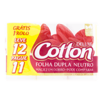 Papel-Higienico-Cotton-Folha-Dupla-Neutro-Leve-12-Pague-11-Unidades