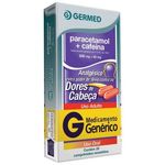 Paracetamol-500mg---Cafeina-65mg-Germed-Generico-Caixa-20-Comprimidos-Revestidos-