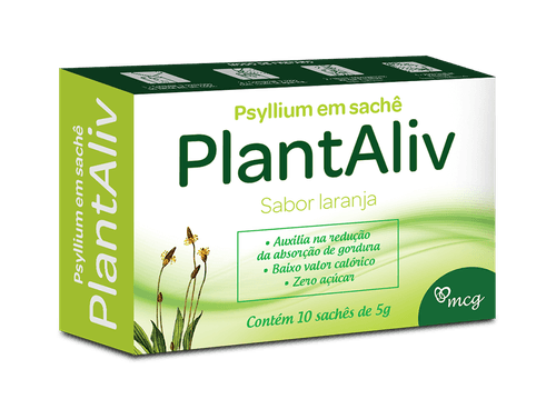 PlantAliv Sabor Laranja 10 Sachês 5g