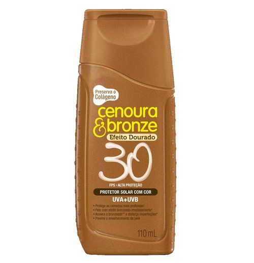 Protetor Solar Cenoura & Bronze Cor FPS30 Frasco 110ml