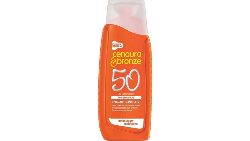 Protetor-Solar-Cenoura---Bronze-Corporal-FPS50-Frasco-200ml