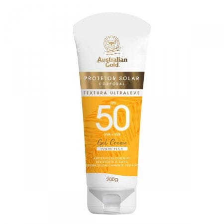 Protetor Solar Corporal Australian Gold Gel Creme FPS50 200g