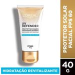 Protetor-Solar-L-Oreal-Facial-FPS60-UV-Defender-Hidratacao-40g