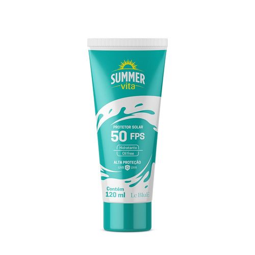 Protetor Solar Summer Vita FPS50 Loção Frasco 120ml