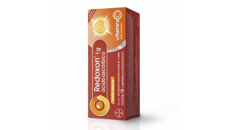 Redoxon-1g-Sabor-Laranja-10-Comprimidos-Efervecentes