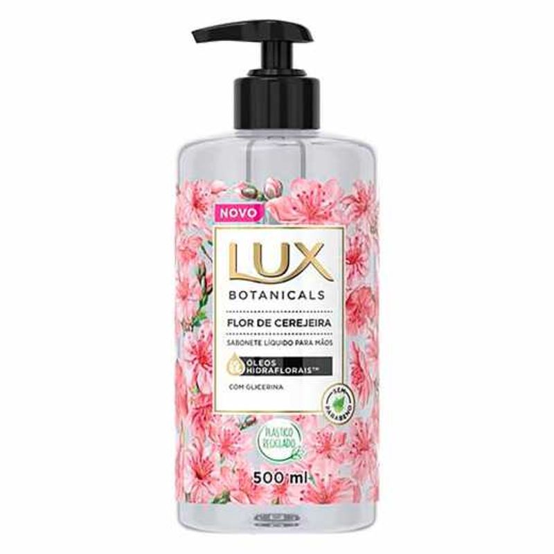 Refil Sabonete Líquido Lux Essências do Brasil Flor do Cajueiro 240ml