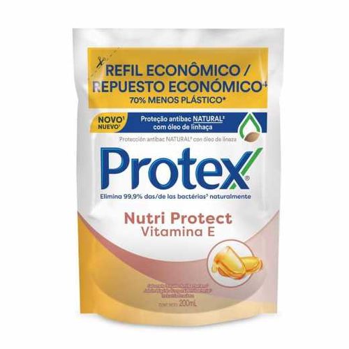 Sabonete Líquido Protex Vitamina E Refil 200ml