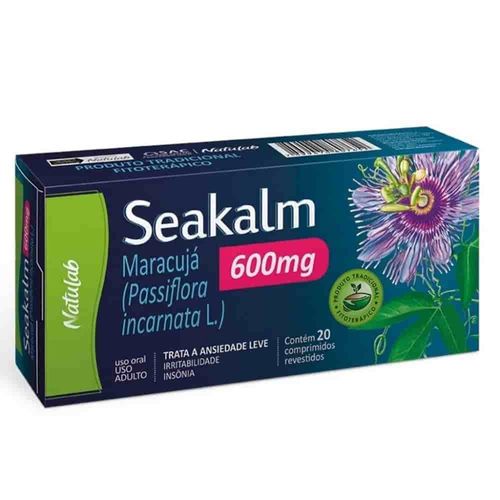 Seakalm 600mg Caixa 20 Comprimidos Revestidos