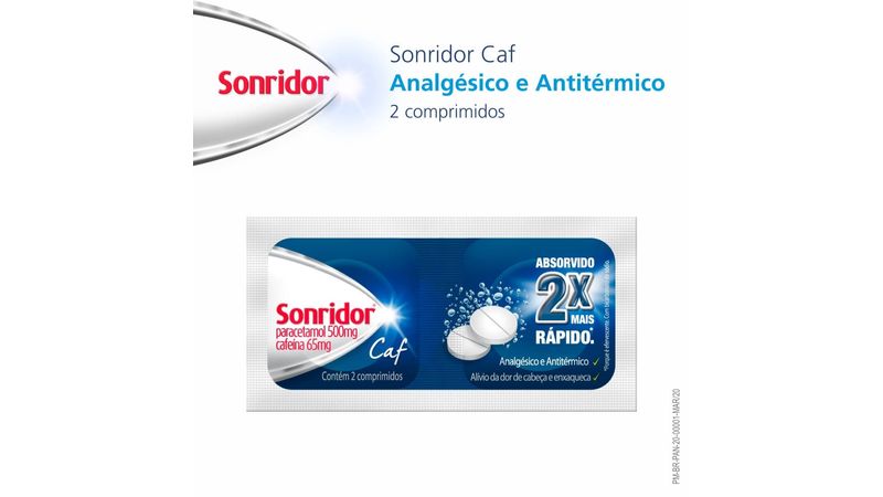 Sonridor-Caf-Analgesico-Alivio-da-Febre-Dor-e-Enxaqueca-Envelope-2-Comprimidos-Efervescentes