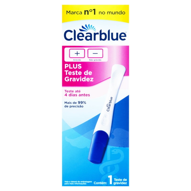 Teste de Gravidez Clearblue Digital com 1 Unidade