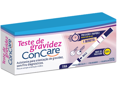 Teste de Gravidez Concare Tiras