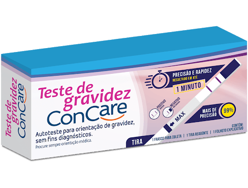 Teste De Gravidez Concare Tiras Farma Conde 