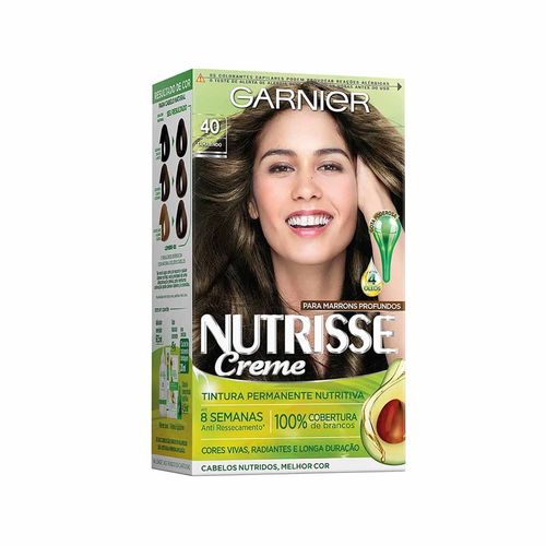 Tintura Garnier Nutrisse 40 Tamarindo Castanho Natural