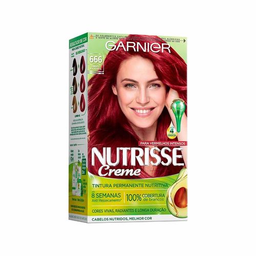 Tintura Garnier Nutrisse 666 Pimenta Malagueta