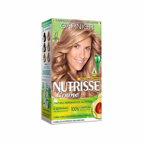 Tintura Garnier Nutrisse 71 Louro Esplêndido