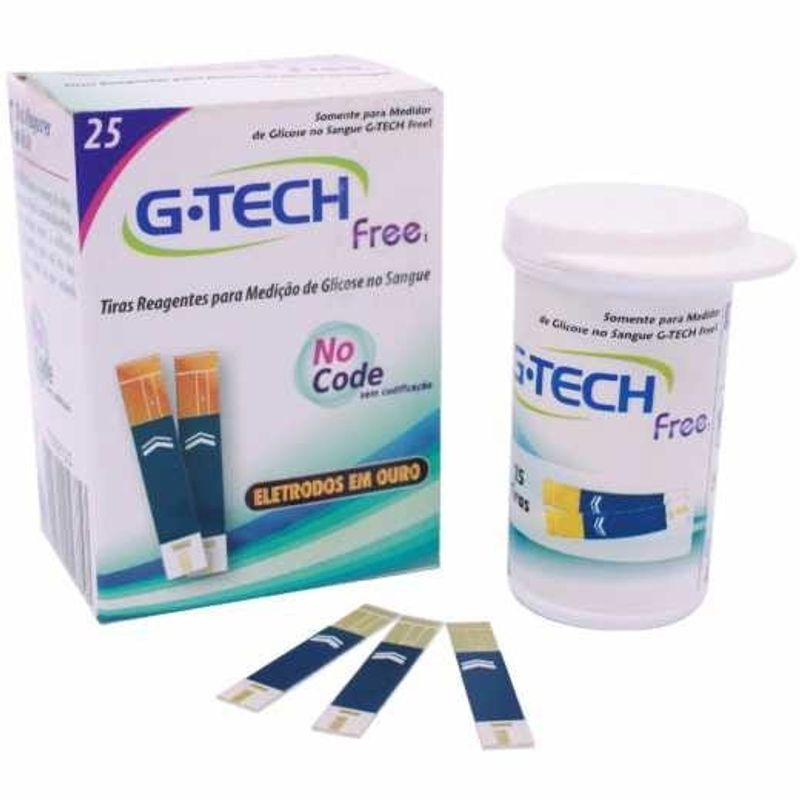 Tiras-Reagentes-para-Medicao-de-Glicose-G-Tech-Free-1-25-Unidades