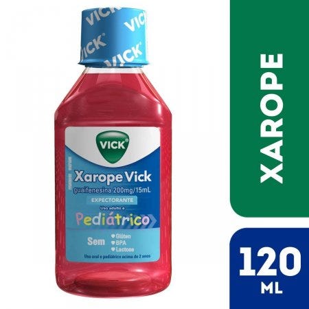 Vick Xarope Pediátrico Frasco 120ml